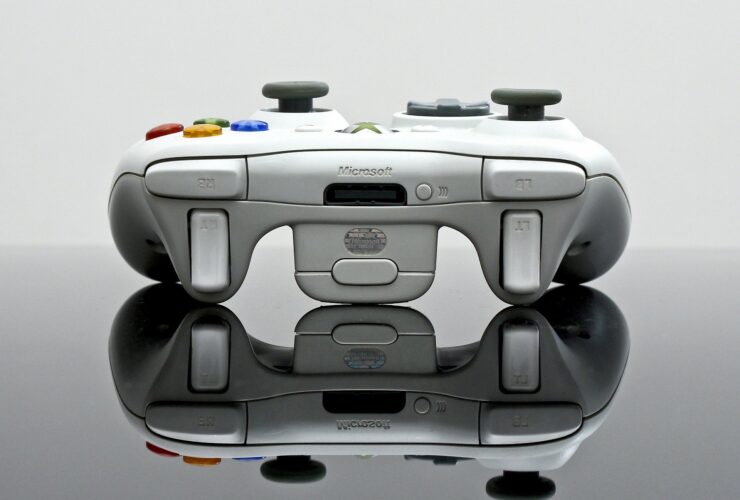 Xbox Game Handle Entertainment Happy White