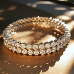 Natural Diamond Tennis Bracelet